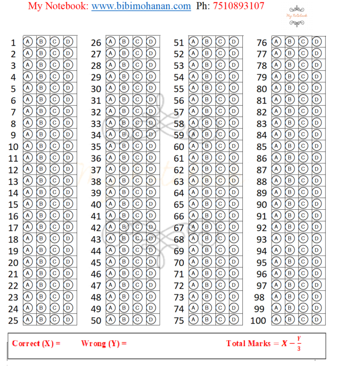 omr-sheet-pdf-download-for-competitive-exam-100q-my-notebook