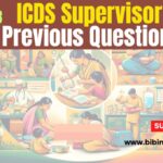 ICDS Supervisor Previous Questions mcq 3